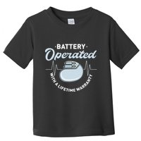 Battery Operated Pacemaker Recipient Heart Attack Survivor Toddler T-Shirt