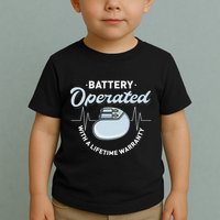 Battery Operated Pacemaker Recipient Heart Attack Survivor Toddler T-Shirt