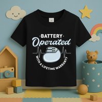 Battery Operated Pacemaker Recipient Heart Attack Survivor Toddler T-Shirt