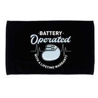 Battery Operated Pacemaker Recipient Heart Attack Survivor Microfiber Hand Towel