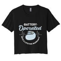 Battery Operated Pacemaker Recipient Heart Attack Survivor Crop Top