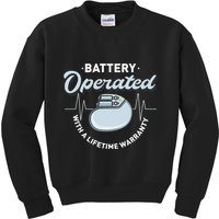 Battery Operated Pacemaker Recipient Heart Attack Survivor Kids Sweatshirt