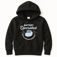 Battery Operated Pacemaker Recipient Heart Attack Survivor Kids Hoodie