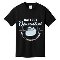 Battery Operated Pacemaker Recipient Heart Attack Survivor Kids T-Shirt