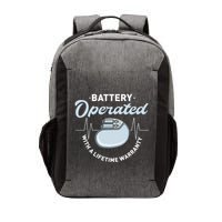 Battery Operated Pacemaker Recipient Heart Attack Survivor Vector Backpack