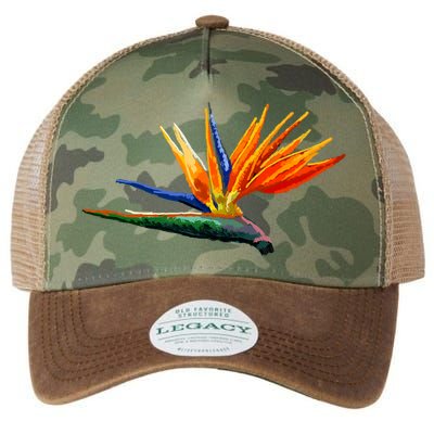 Bird Of Paradise Flower S Legacy Tie Dye Trucker Hat