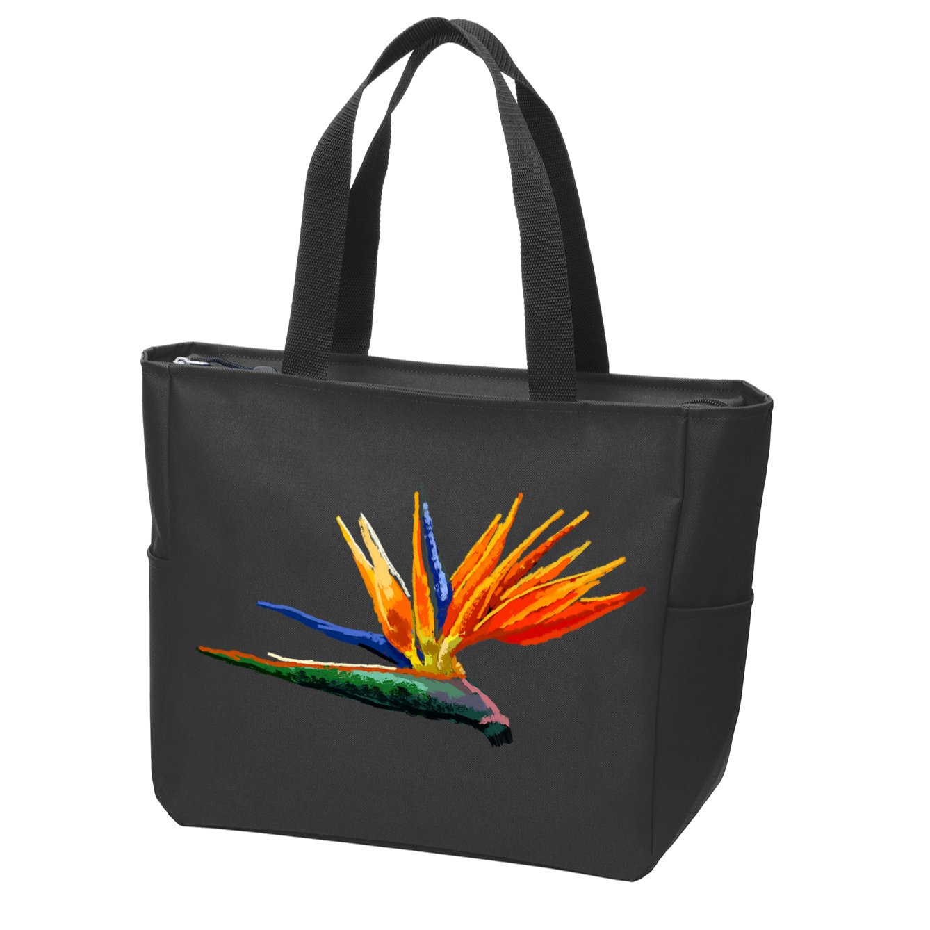 Bird Of Paradise Flower S Zip Tote Bag