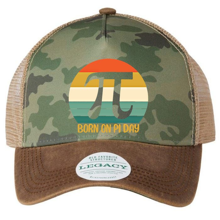 Born On Pi Day March 14 Math Geek Funny Design Meaningful Gift Legacy Tie Dye Trucker Hat