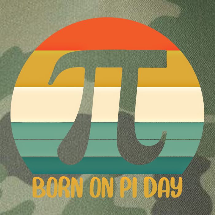 Born On Pi Day March 14 Math Geek Funny Design Meaningful Gift Legacy Tie Dye Trucker Hat