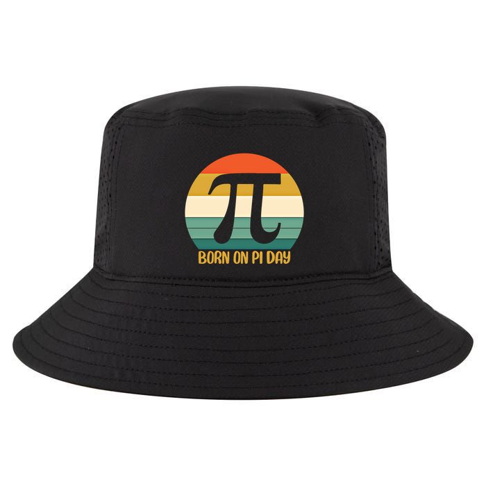 Born On Pi Day March 14 Math Geek Funny Design Meaningful Gift Cool Comfort Performance Bucket Hat