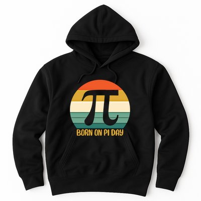 Born On Pi Day March 14 Math Geek Funny Design Meaningful Gift Hoodie