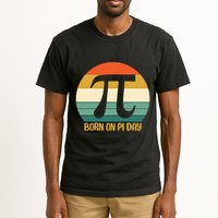 Born On Pi Day March 14 Math Geek Funny Design Meaningful Gift Tall T-Shirt