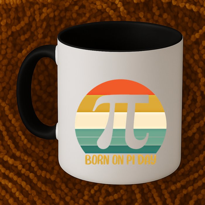Born On Pi Day March 14 Math Geek Funny Design Meaningful Gift Mug