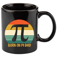 Born On Pi Day March 14 Math Geek Funny Design Meaningful Gift 11oz C Handle Ceramic Mug