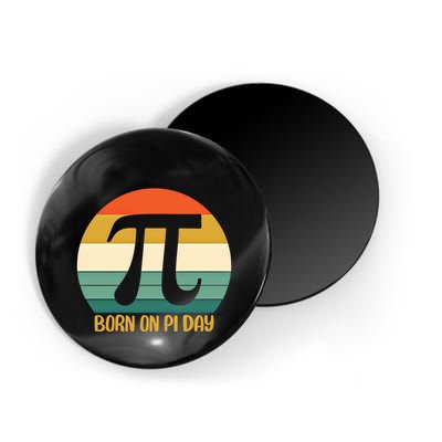 Born On Pi Day March 14 Math Geek Funny Design Meaningful Gift Magnet