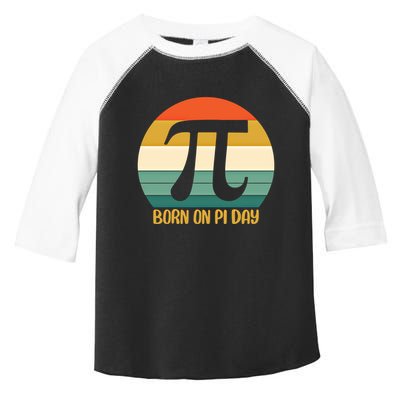 Born On Pi Day March 14 Math Geek Funny Design Meaningful Gift Toddler Fine Jersey T-Shirt