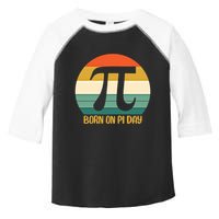 Born On Pi Day March 14 Math Geek Funny Design Meaningful Gift Toddler Fine Jersey T-Shirt