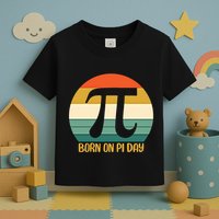 Born On Pi Day March 14 Math Geek Funny Design Meaningful Gift Toddler T-Shirt