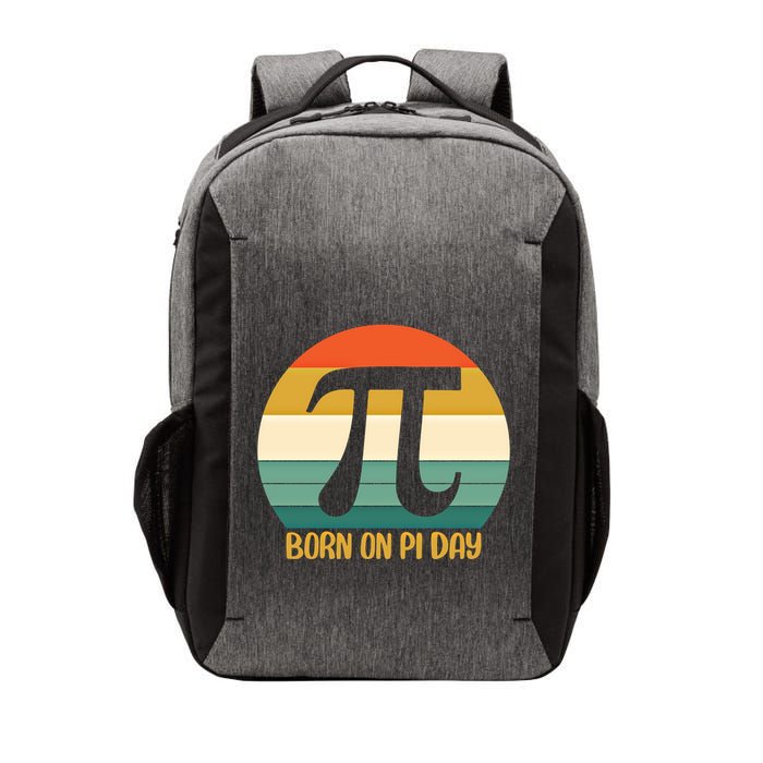 Born On Pi Day March 14 Math Geek Funny Design Meaningful Gift Vector Backpack