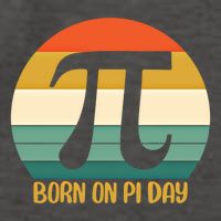 Born On Pi Day March 14 Math Geek Funny Design Meaningful Gift Vector Backpack