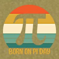 Born On Pi Day March 14 Math Geek Funny Design Meaningful Gift Garment-Dyed Women's Muscle Tee
