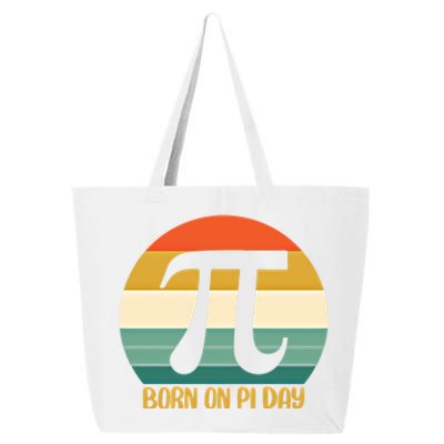 Born On Pi Day March 14 Math Geek Funny Design Meaningful Gift 25L Jumbo Tote