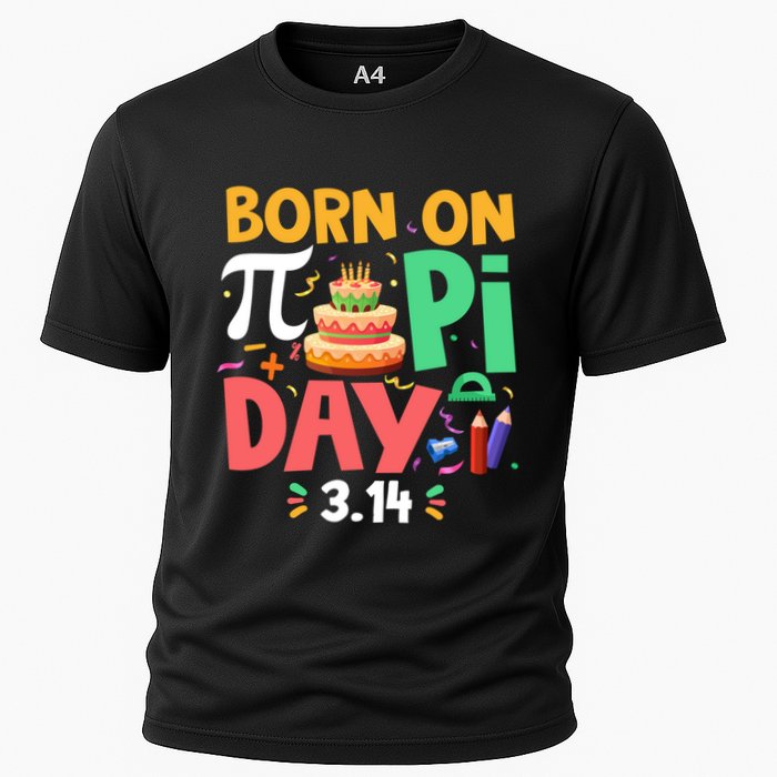 Born On Pi Day 3 14 Pi Symbol Mathematic Math Lover Birthday Meaningful Gift Performance Shirt