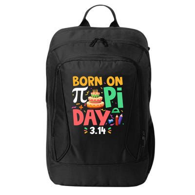 Born On Pi Day 3 14 Pi Symbol Mathematic Math Lover Birthday Meaningful Gift City Backpack