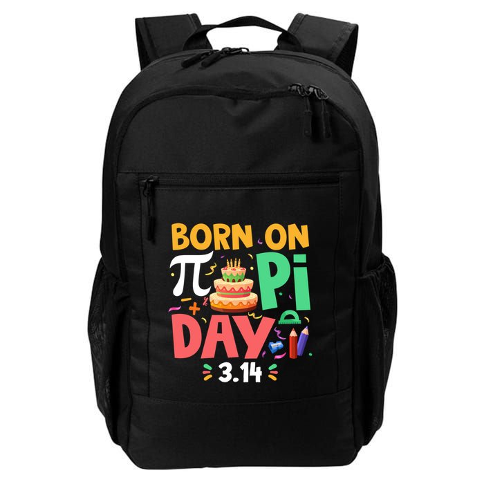 Born On Pi Day 3 14 Pi Symbol Mathematic Math Lover Birthday Meaningful Gift Backpack
