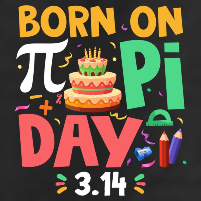 Born On Pi Day 3 14 Pi Symbol Mathematic Math Lover Birthday Meaningful Gift 25L Jumbo Tote