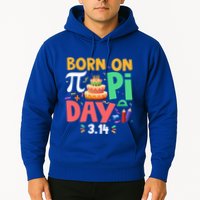 Born On Pi Day 3 14 Pi Symbol Mathematic Math Lover Birthday Meaningful Gift Hoodie