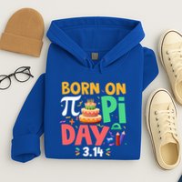 Born On Pi Day 3 14 Pi Symbol Mathematic Math Lover Birthday Meaningful Gift Hoodie