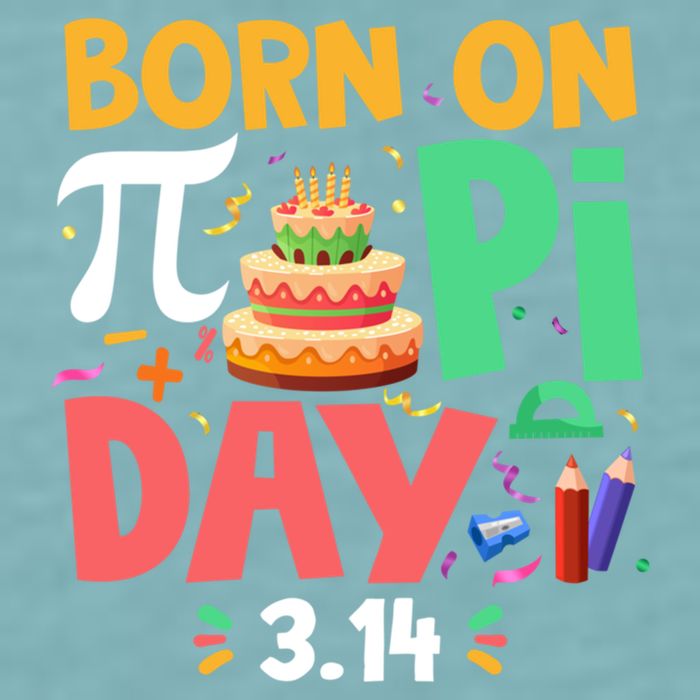Born On Pi Day 3 14 Pi Symbol Mathematic Math Lover Birthday Meaningful Gift Sueded Cloud Jersey T-Shirt
