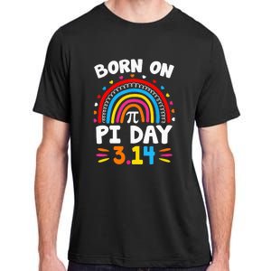 Born On Pi Day Pi Day Math Teacher Adult ChromaSoft Performance T-Shirt