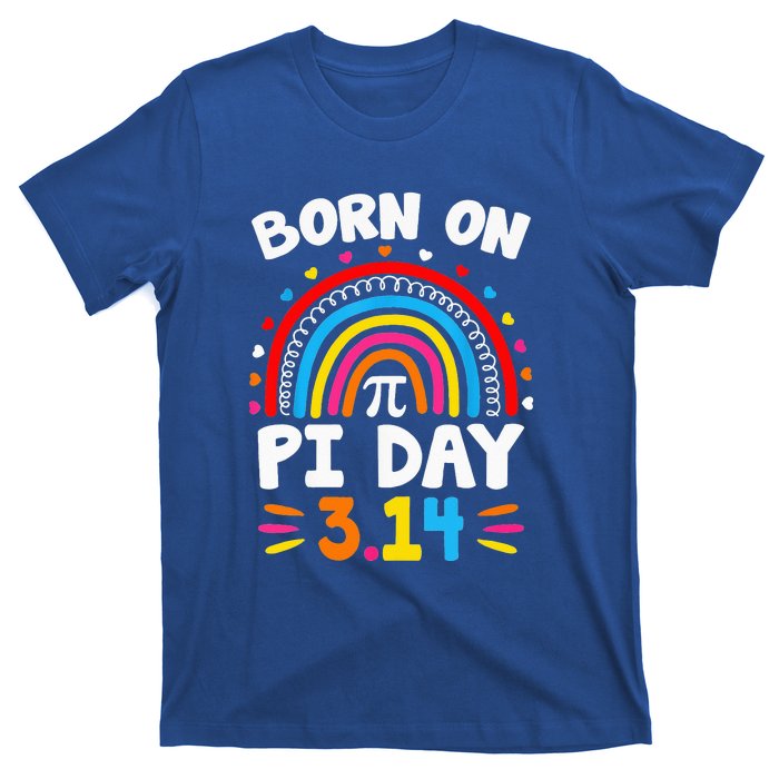 Born On Pi Day Pi Day Math Teacher T-Shirt