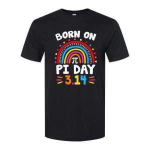 Born On Pi Day Pi Day Math Teacher Softstyle CVC T-Shirt