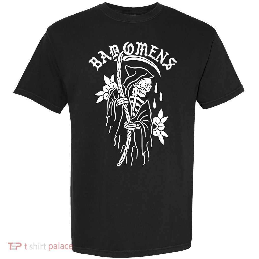 Bad Omen Reaper The Death Of Peace Of Mind Garment-Dyed Heavyweight T-Shirt
