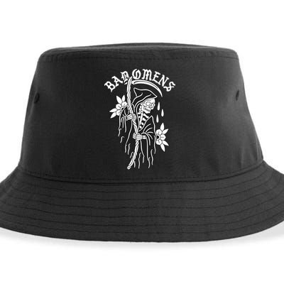 Bad Omen Reaper The Death Of Peace Of Mind Sustainable Bucket Hat