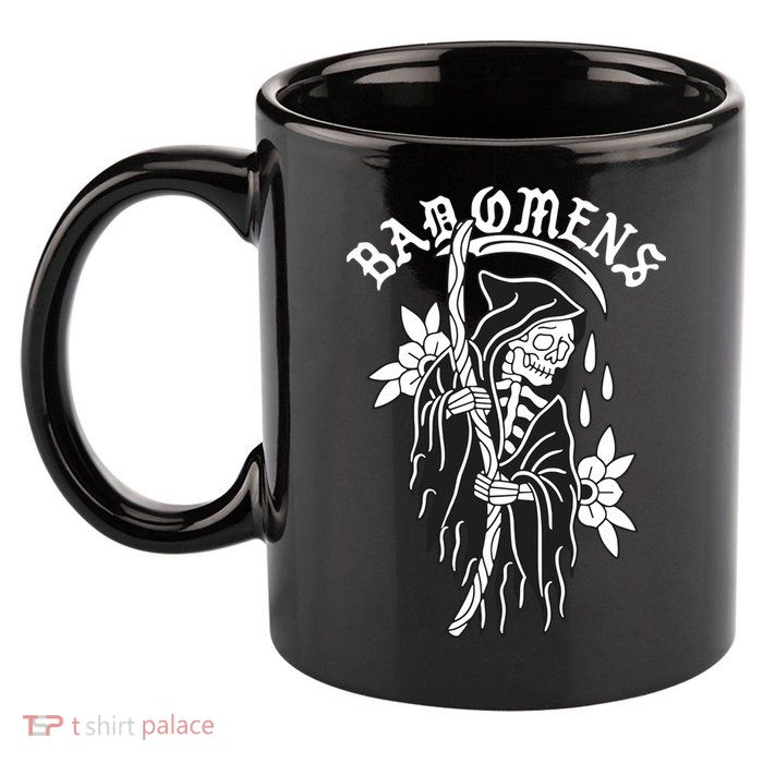 Bad Omen Reaper The Death Of Peace Of Mind 11oz C Handle Ceramic Mug