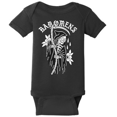 Bad Omen Reaper The Death Of Peace Of Mind Baby Bodysuit