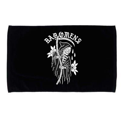 Bad Omen Reaper The Death Of Peace Of Mind Microfiber Hand Towel