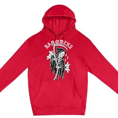 Bad Omen Reaper The Death Of Peace Of Mind Premium Pullover Hoodie