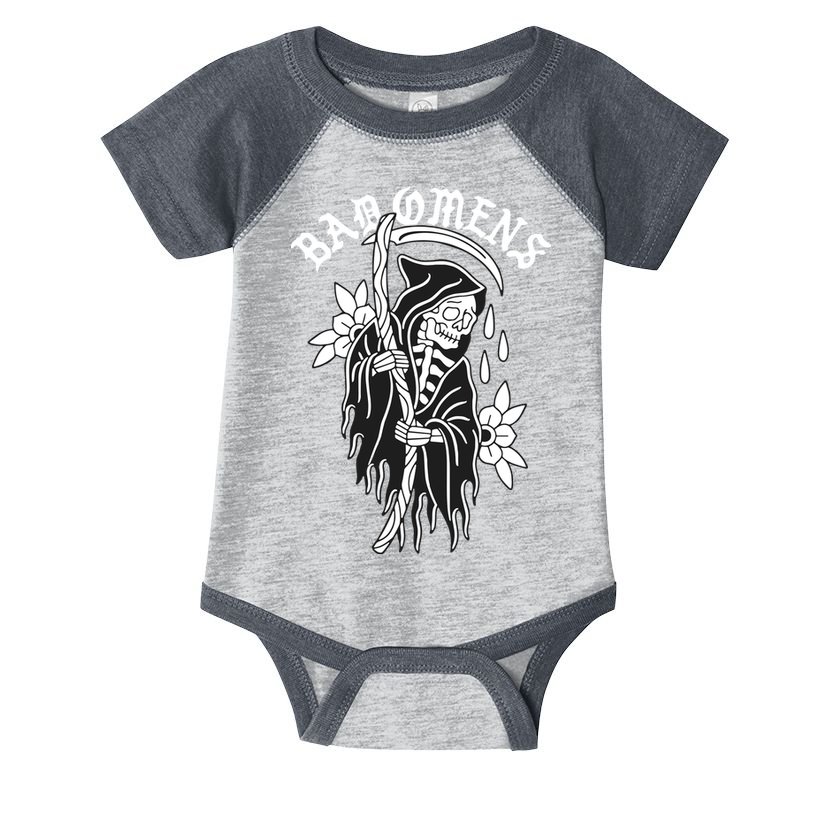 Bad Omen Reaper The Death Of Peace Of Mind Infant Baby Jersey Bodysuit
