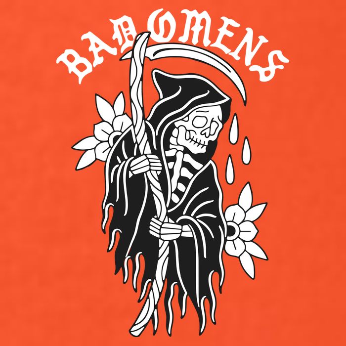 Bad Omen Reaper The Death Of Peace Of Mind Button
