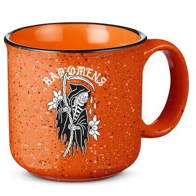 Bad Omen Reaper The Death Of Peace Of Mind 15oz Campfire Ceramic Mug
