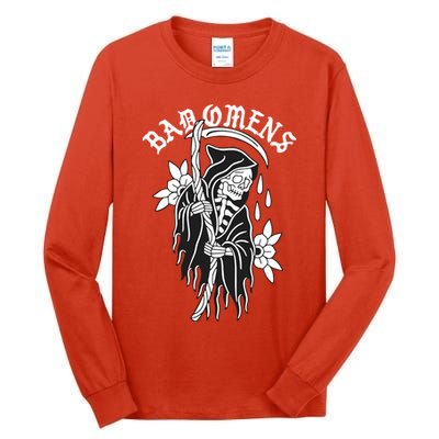 Bad Omen Reaper The Death Of Peace Of Mind Tall Long Sleeve T-Shirt