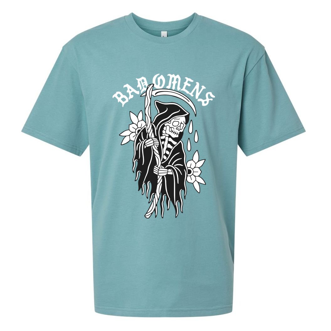 Bad Omen Reaper The Death Of Peace Of Mind Sueded Cloud Jersey T-Shirt