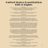 Bill Of Rights Us Constitution Bag