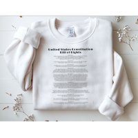 Bill Of Rights Us Constitution Sweatshirt