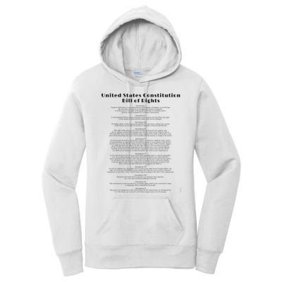 Bill Of Rights Us Constitution Women's Pullover Hoodie